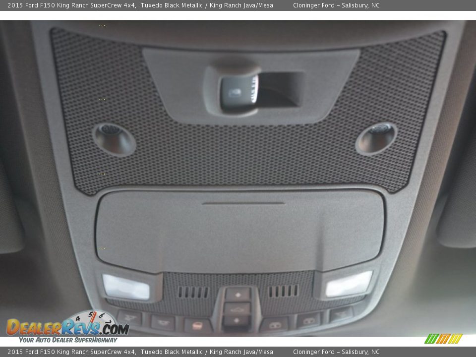 2015 Ford F150 King Ranch SuperCrew 4x4 Tuxedo Black Metallic / King Ranch Java/Mesa Photo #28
