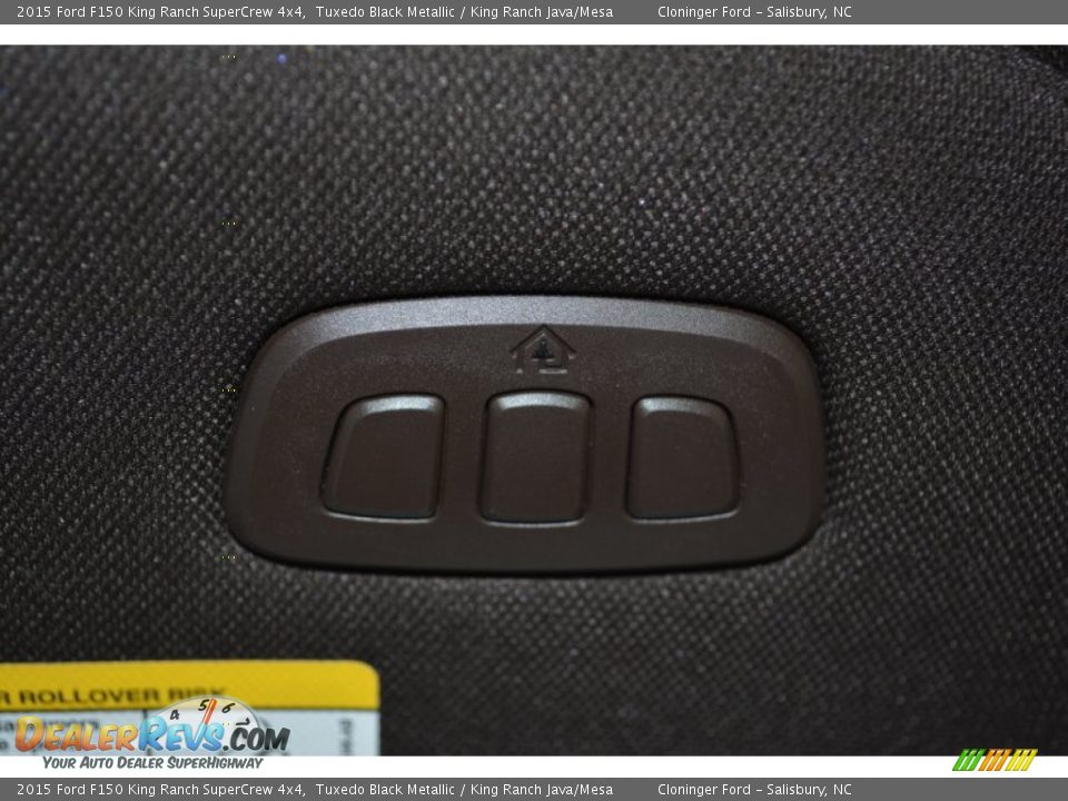 2015 Ford F150 King Ranch SuperCrew 4x4 Tuxedo Black Metallic / King Ranch Java/Mesa Photo #29