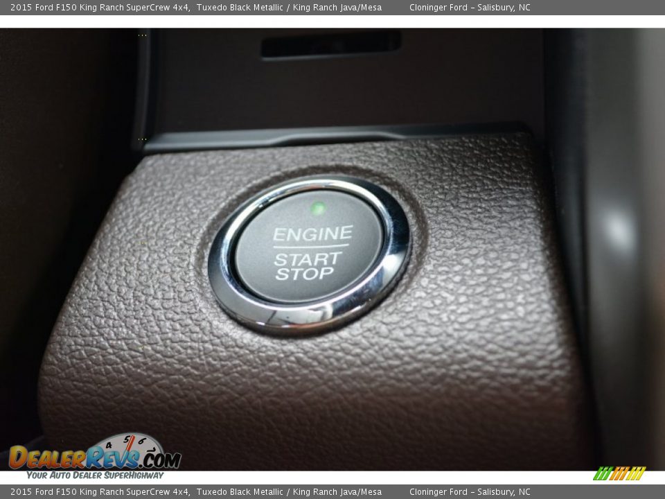 2015 Ford F150 King Ranch SuperCrew 4x4 Tuxedo Black Metallic / King Ranch Java/Mesa Photo #33