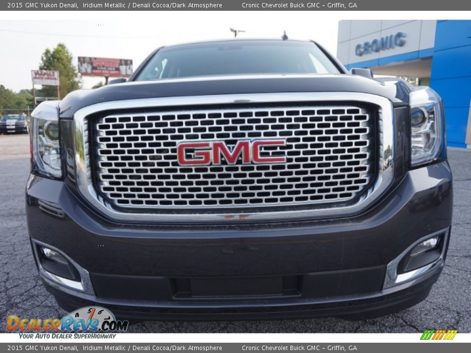 2015 GMC Yukon Denali Iridium Metallic / Denali Cocoa/Dark Atmosphere Photo #2