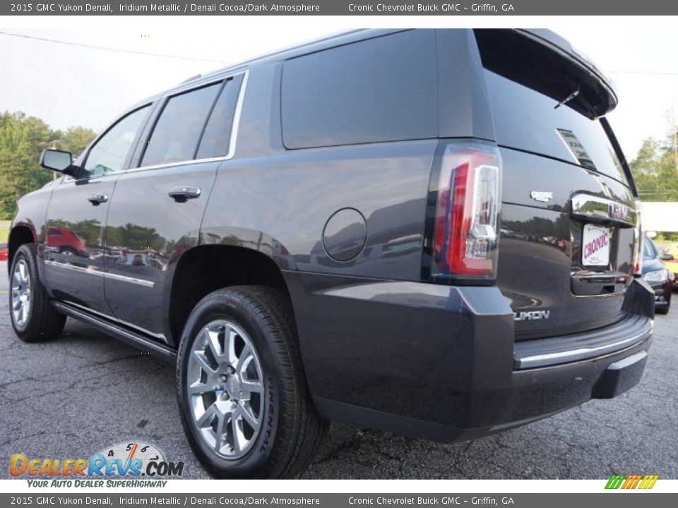2015 GMC Yukon Denali Iridium Metallic / Denali Cocoa/Dark Atmosphere Photo #5
