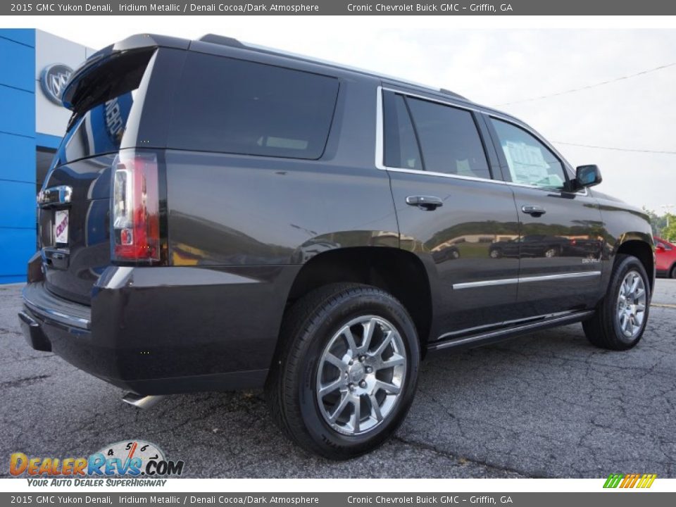 2015 GMC Yukon Denali Iridium Metallic / Denali Cocoa/Dark Atmosphere Photo #7
