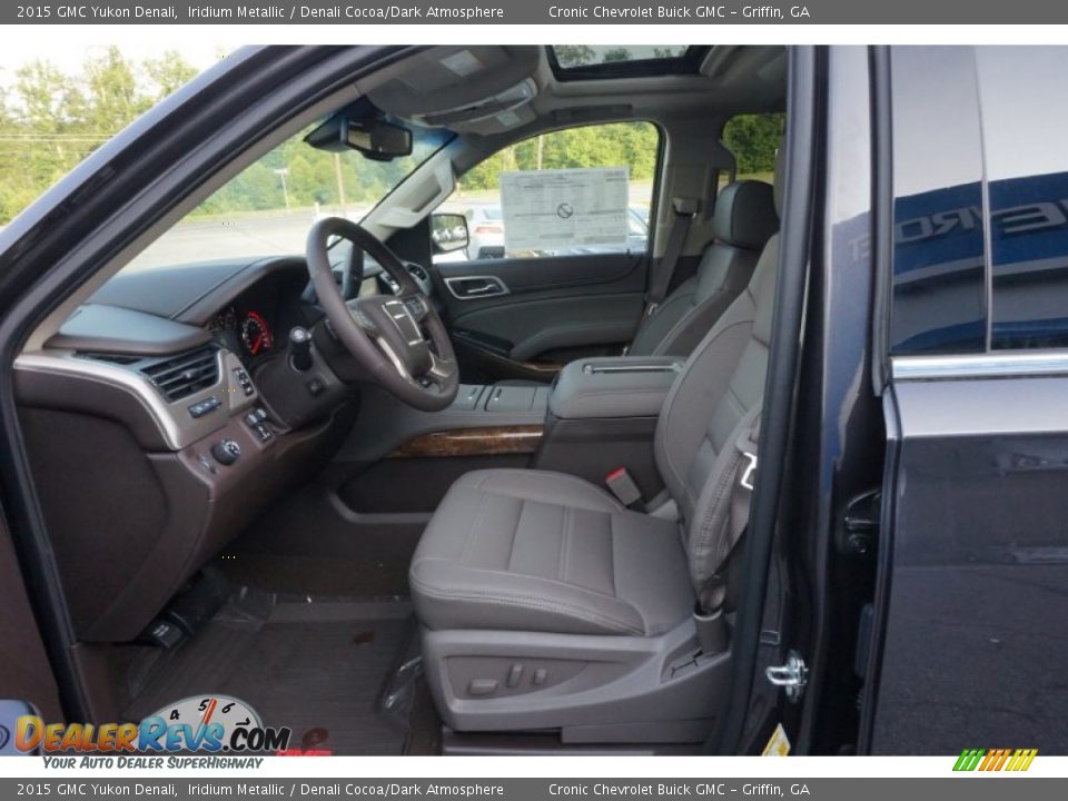 2015 GMC Yukon Denali Iridium Metallic / Denali Cocoa/Dark Atmosphere Photo #9