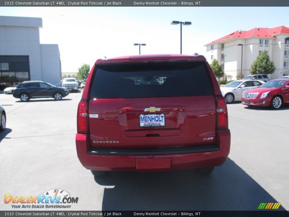 2015 Chevrolet Suburban LT 4WD Crystal Red Tintcoat / Jet Black Photo #5