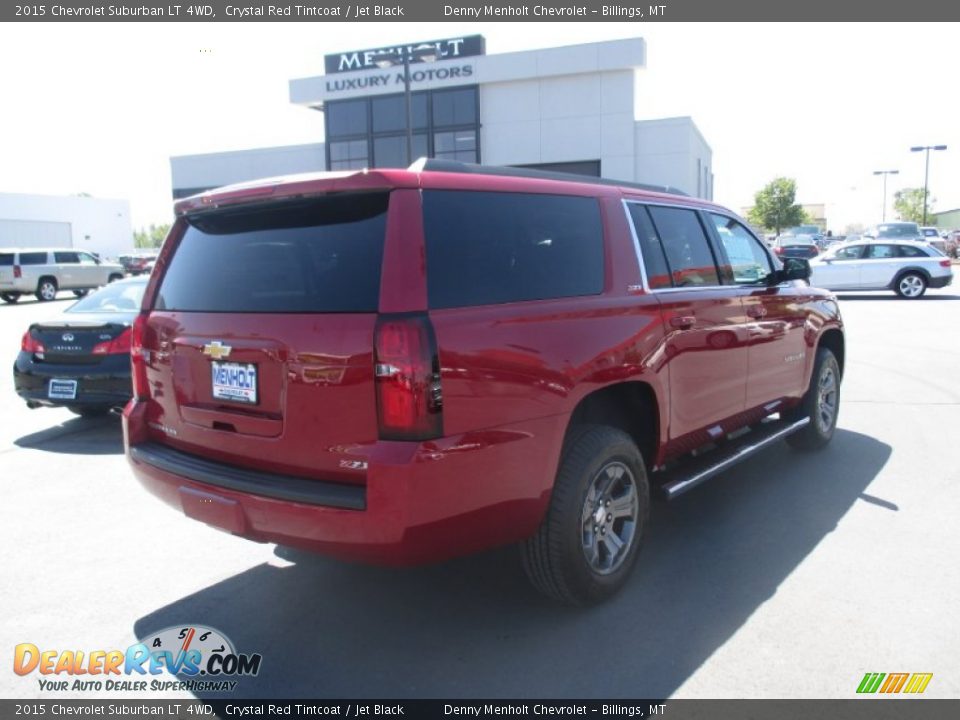 2015 Chevrolet Suburban LT 4WD Crystal Red Tintcoat / Jet Black Photo #6