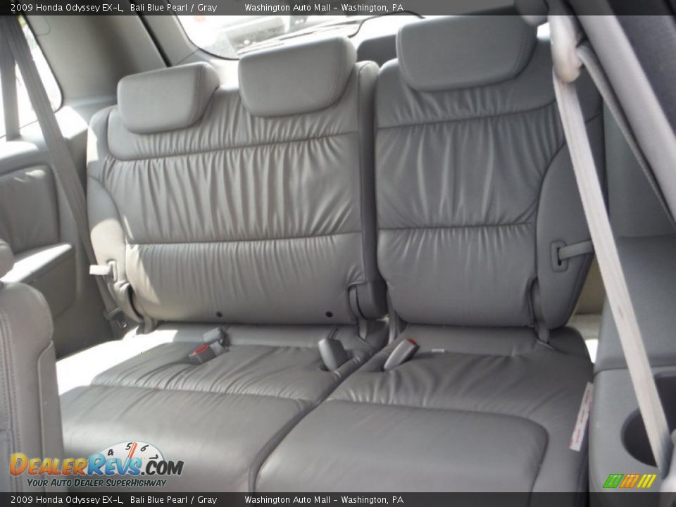 2009 Honda Odyssey EX-L Bali Blue Pearl / Gray Photo #22
