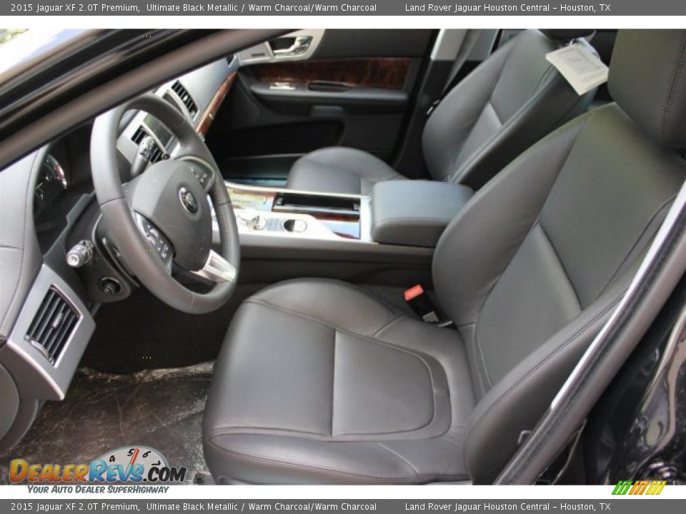 Front Seat of 2015 Jaguar XF 2.0T Premium Photo #15