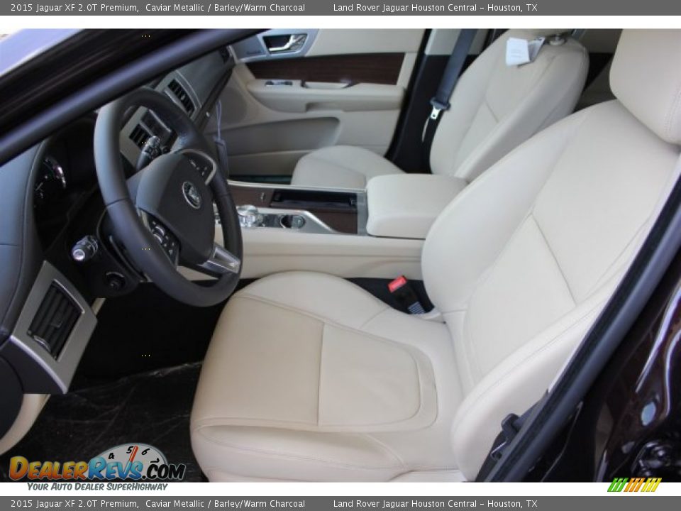 Front Seat of 2015 Jaguar XF 2.0T Premium Photo #18