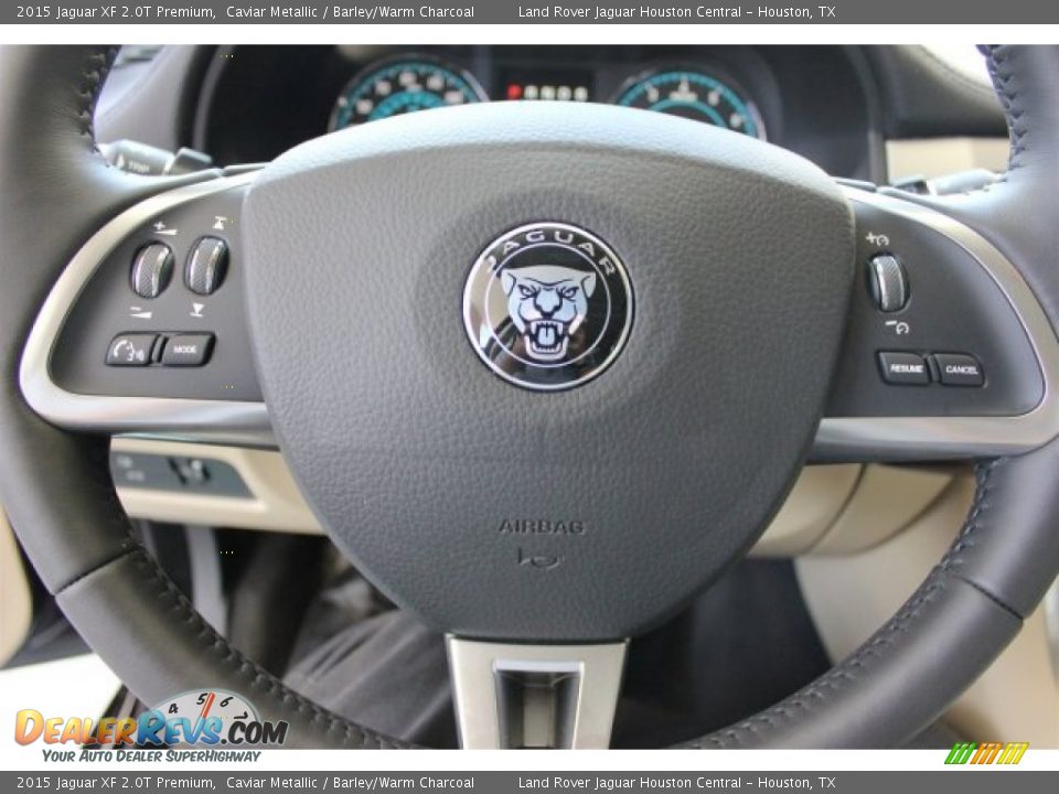 2015 Jaguar XF 2.0T Premium Steering Wheel Photo #32