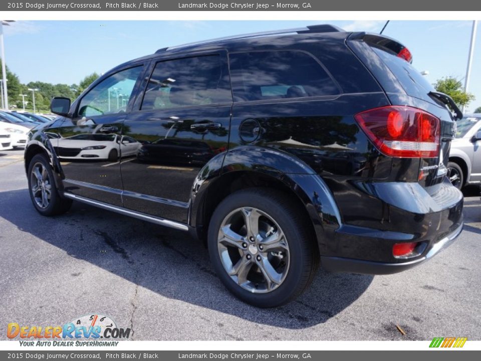 2015 Dodge Journey Crossroad Pitch Black / Black Photo #2