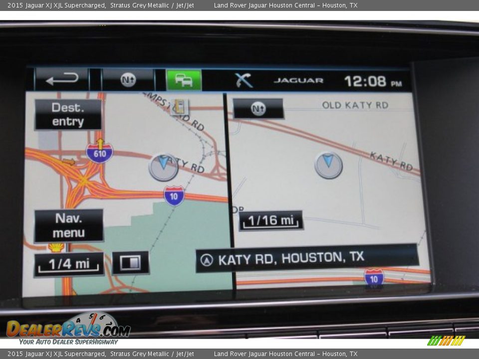 Navigation of 2015 Jaguar XJ XJL Supercharged Photo #25