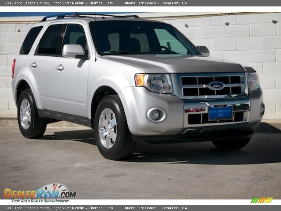2012 Ford Escape Limited Ingot Silver Metallic / Charcoal Black Photo #1