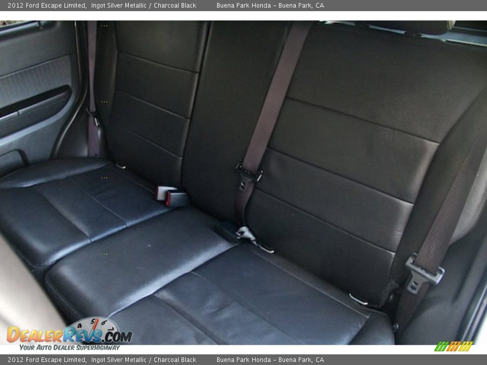 2012 Ford Escape Limited Ingot Silver Metallic / Charcoal Black Photo #14