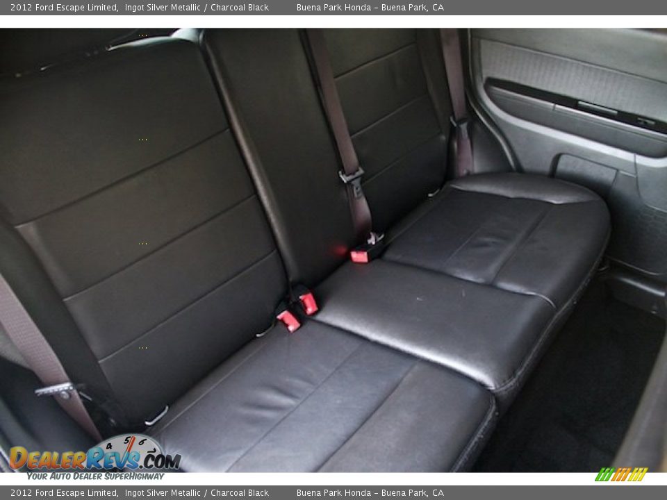 2012 Ford Escape Limited Ingot Silver Metallic / Charcoal Black Photo #17