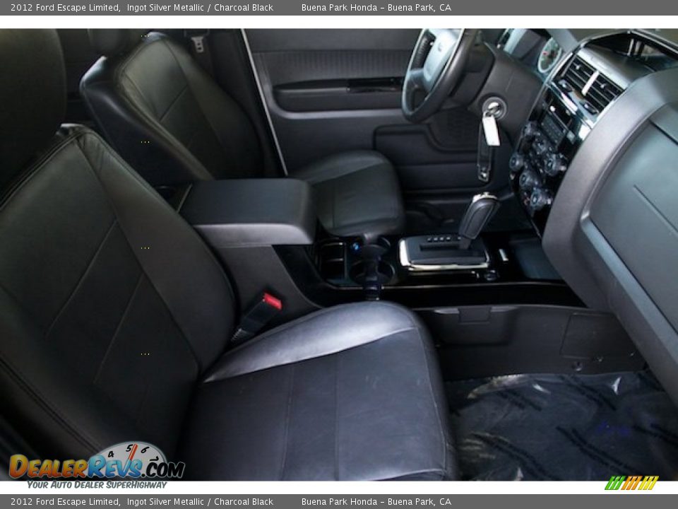2012 Ford Escape Limited Ingot Silver Metallic / Charcoal Black Photo #18