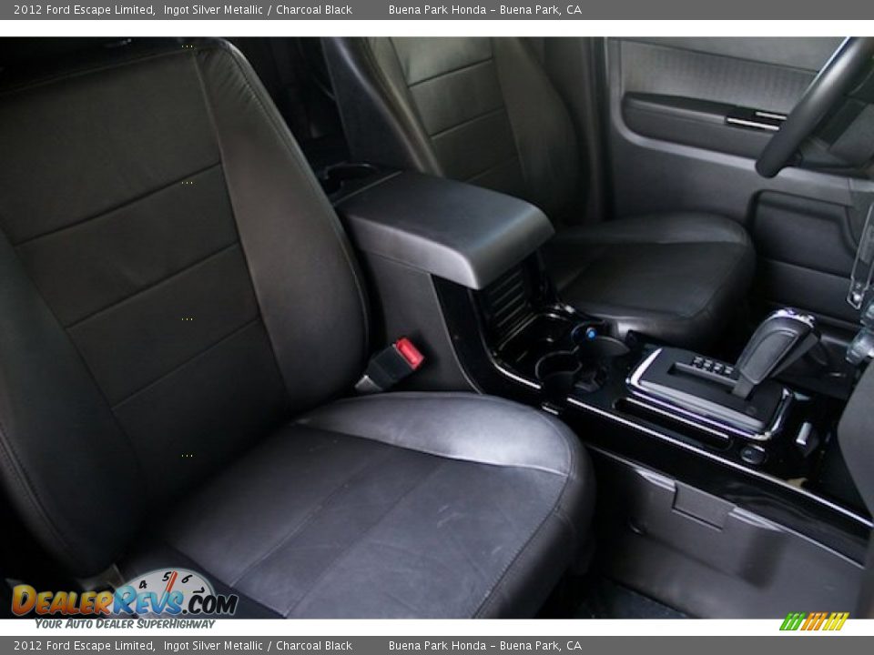 2012 Ford Escape Limited Ingot Silver Metallic / Charcoal Black Photo #19