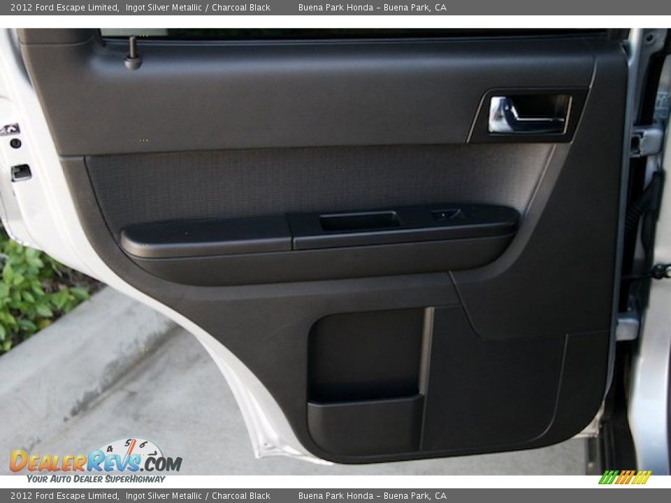 2012 Ford Escape Limited Ingot Silver Metallic / Charcoal Black Photo #23
