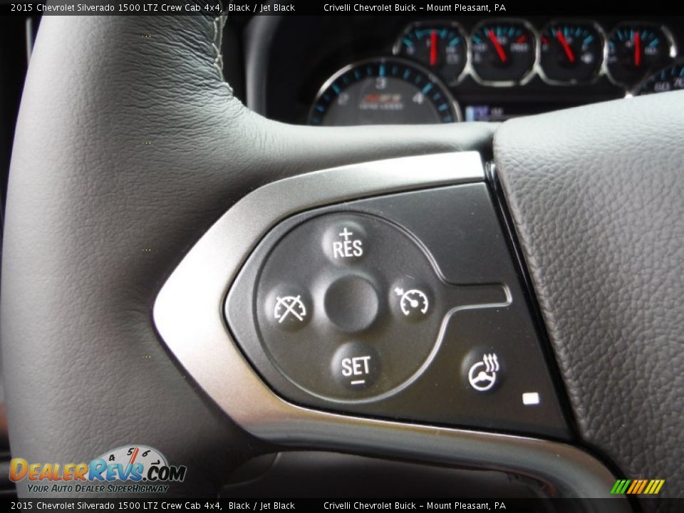 Controls of 2015 Chevrolet Silverado 1500 LTZ Crew Cab 4x4 Photo #20