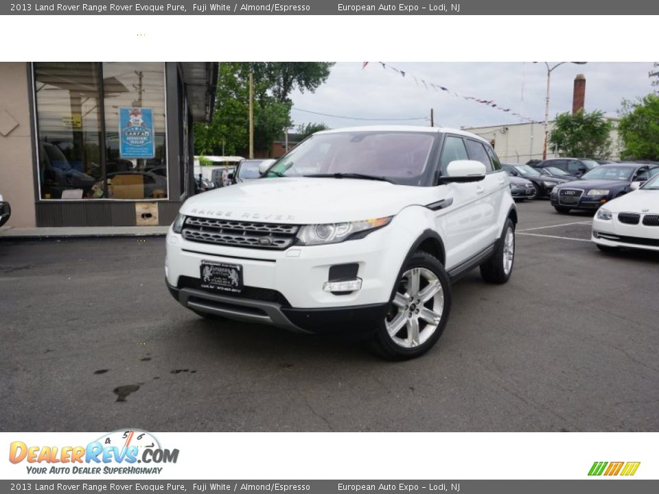 2013 Land Rover Range Rover Evoque Pure Fuji White / Almond/Espresso Photo #1