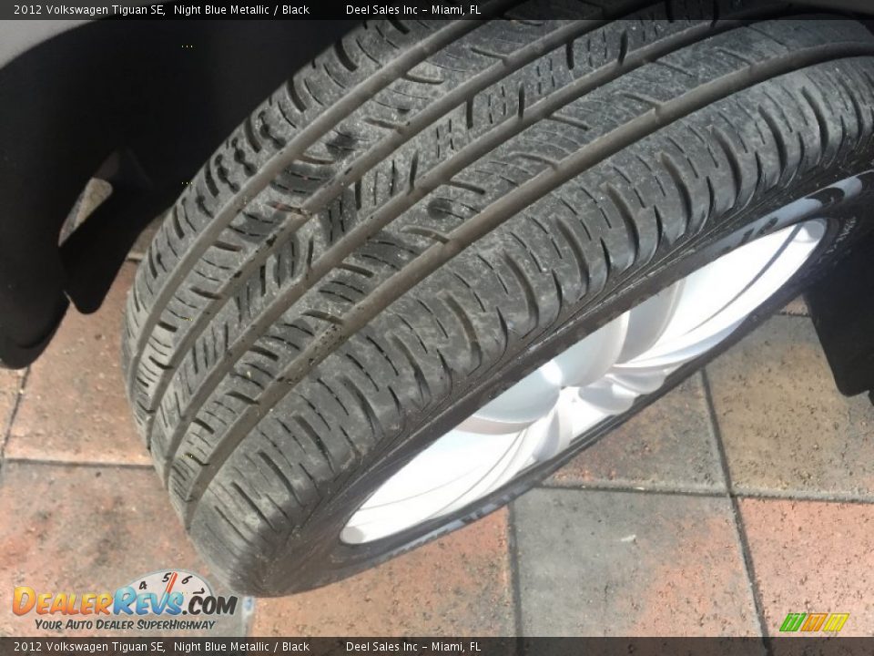 2012 Volkswagen Tiguan SE Night Blue Metallic / Black Photo #15