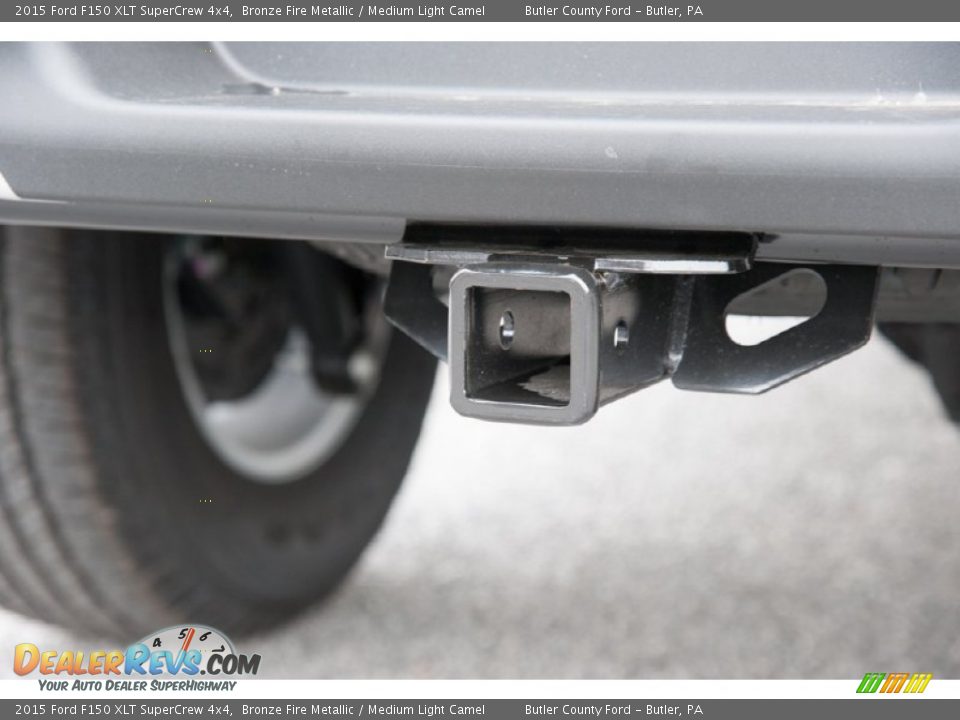 2015 Ford F150 XLT SuperCrew 4x4 Bronze Fire Metallic / Medium Light Camel Photo #4