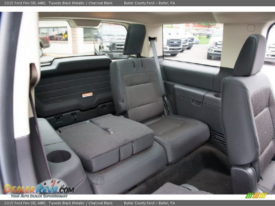 Rear Seat of 2015 Ford Flex SEL AWD Photo #7