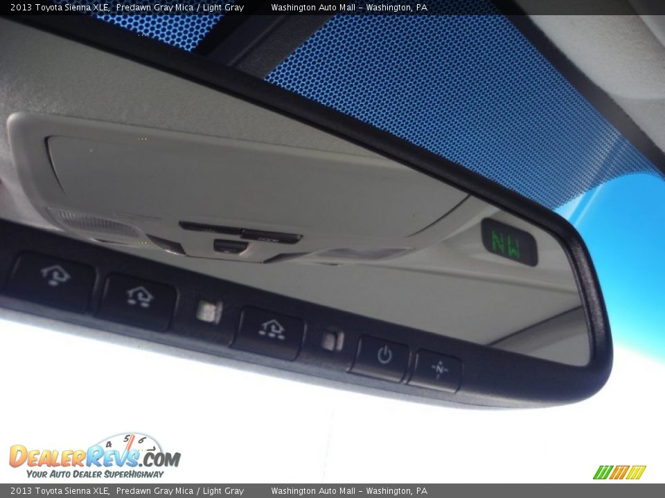 2013 Toyota Sienna XLE Predawn Gray Mica / Light Gray Photo #18