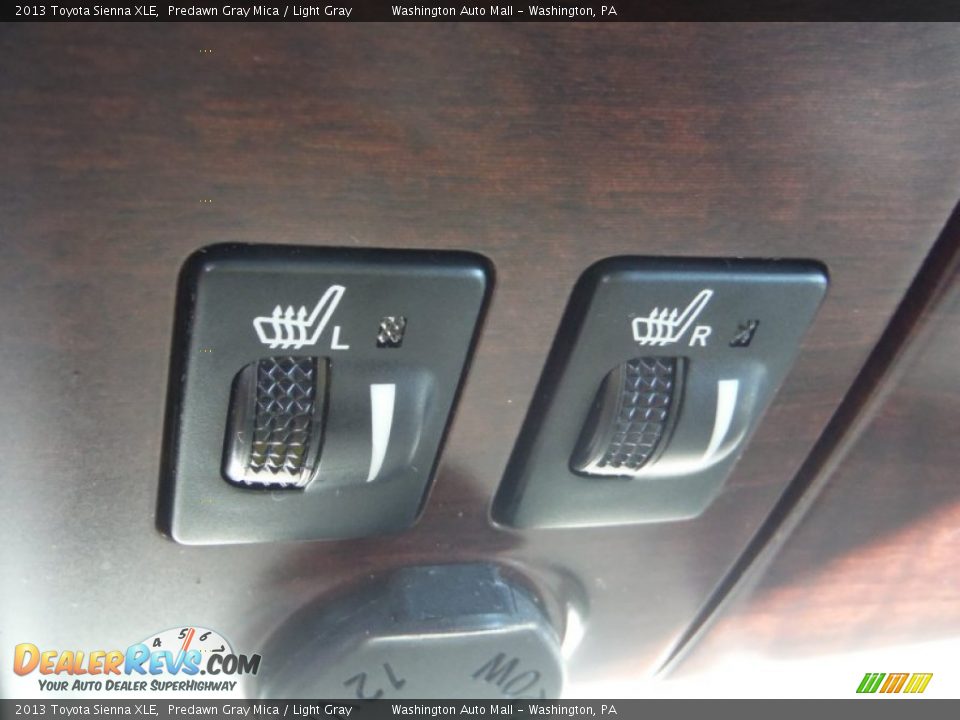 2013 Toyota Sienna XLE Predawn Gray Mica / Light Gray Photo #20