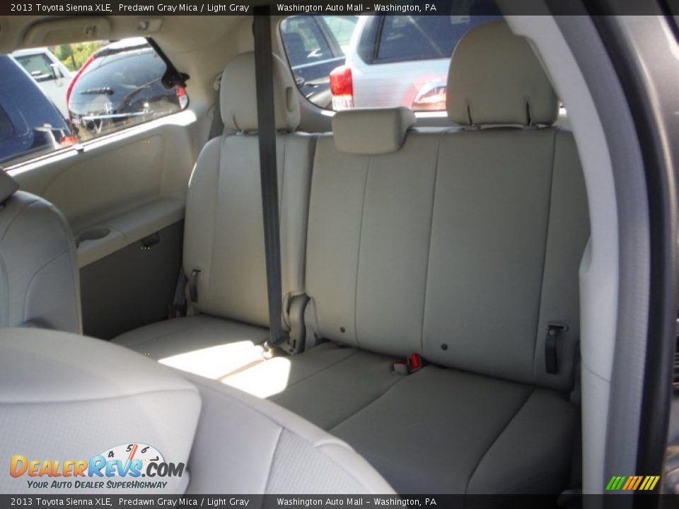 2013 Toyota Sienna XLE Predawn Gray Mica / Light Gray Photo #23