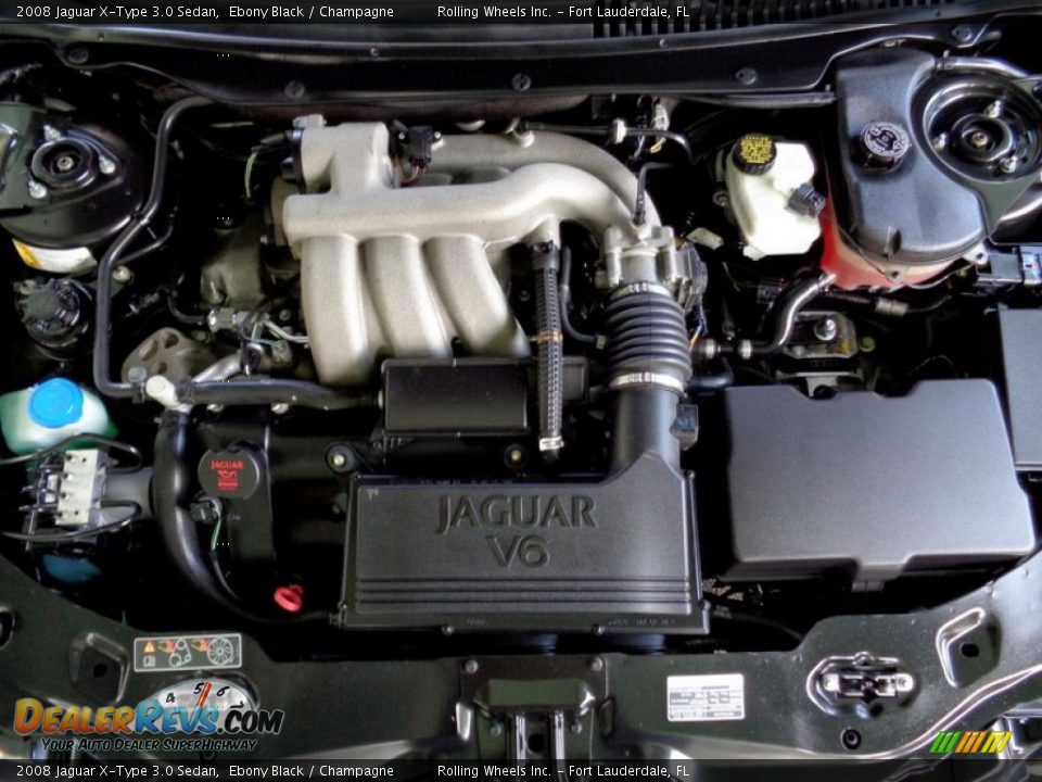 2008 Jaguar X-Type 3.0 Sedan 3.0 Liter DOHC 24-Valve VVT V6 Engine Photo #28