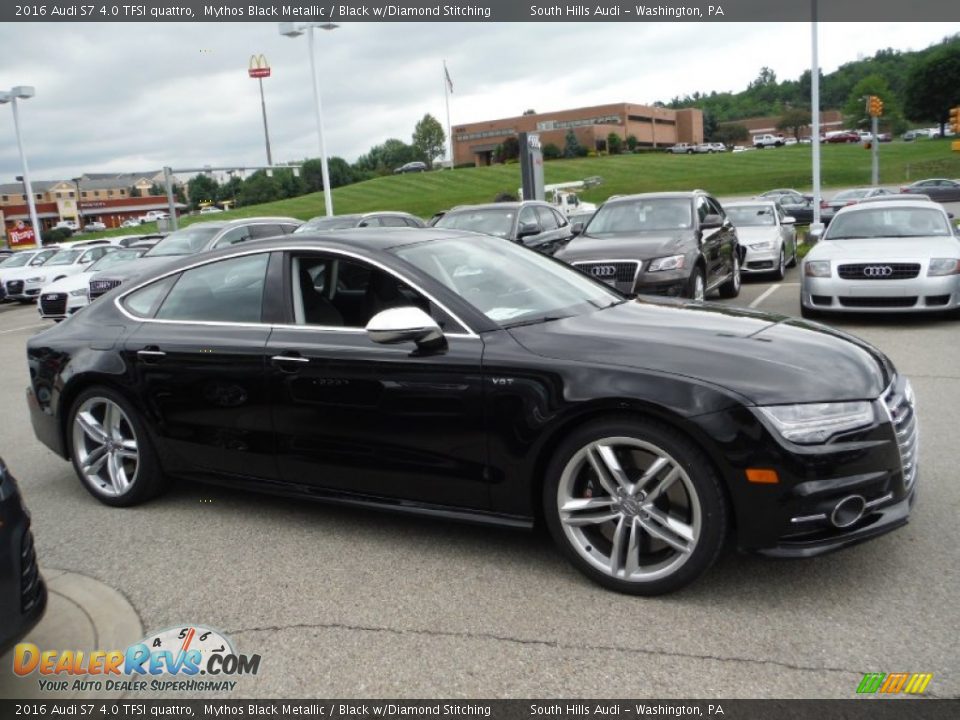 Mythos Black Metallic 2016 Audi S7 4.0 TFSI quattro Photo #10