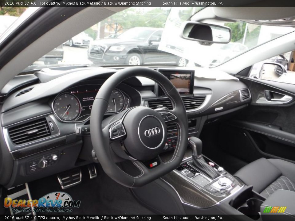 Dashboard of 2016 Audi S7 4.0 TFSI quattro Photo #16