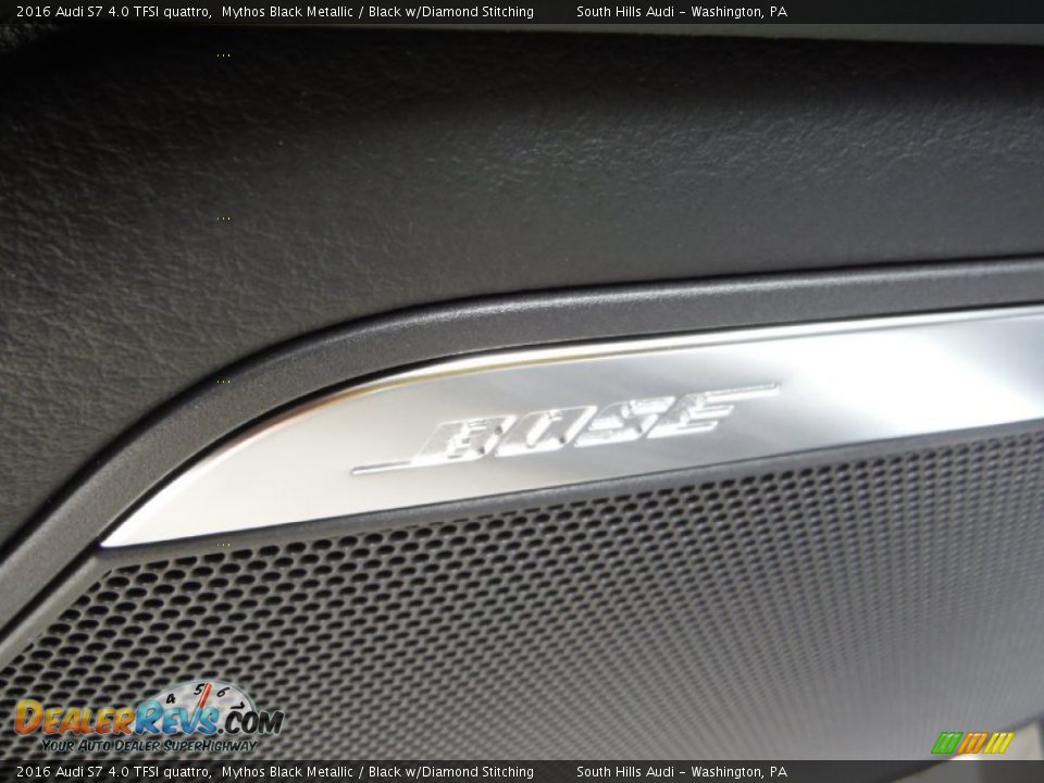 2016 Audi S7 4.0 TFSI quattro Mythos Black Metallic / Black w/Diamond Stitching Photo #20