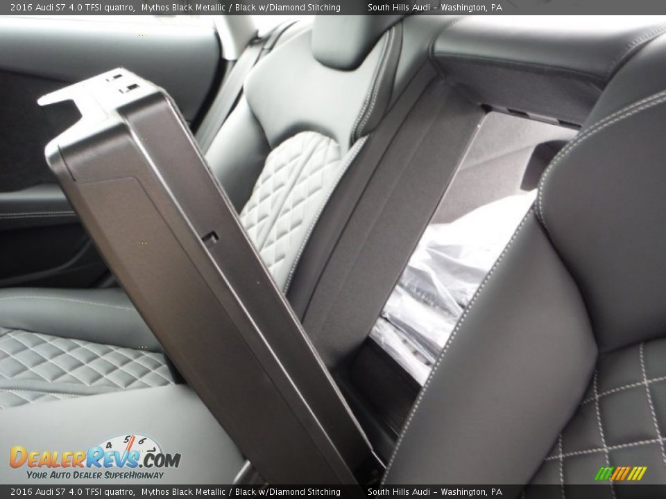 2016 Audi S7 4.0 TFSI quattro Mythos Black Metallic / Black w/Diamond Stitching Photo #30