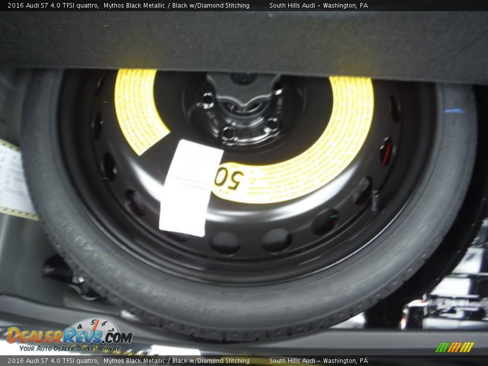 2016 Audi S7 4.0 TFSI quattro Mythos Black Metallic / Black w/Diamond Stitching Photo #33