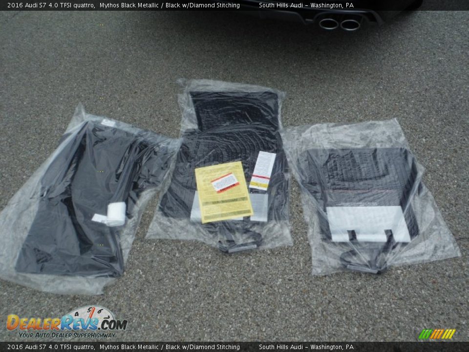 2016 Audi S7 4.0 TFSI quattro Mythos Black Metallic / Black w/Diamond Stitching Photo #35