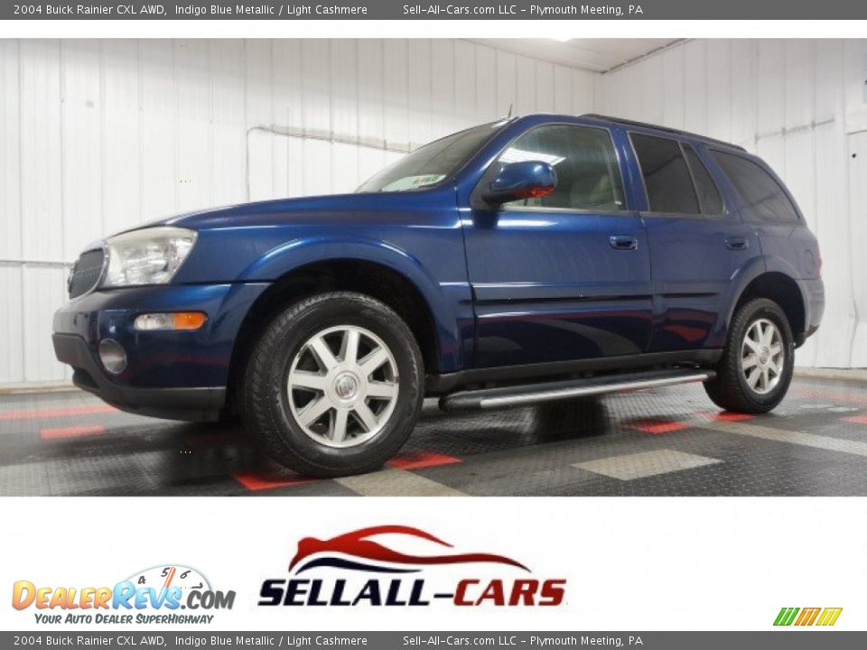 2004 Buick Rainier CXL AWD Indigo Blue Metallic / Light Cashmere Photo #1