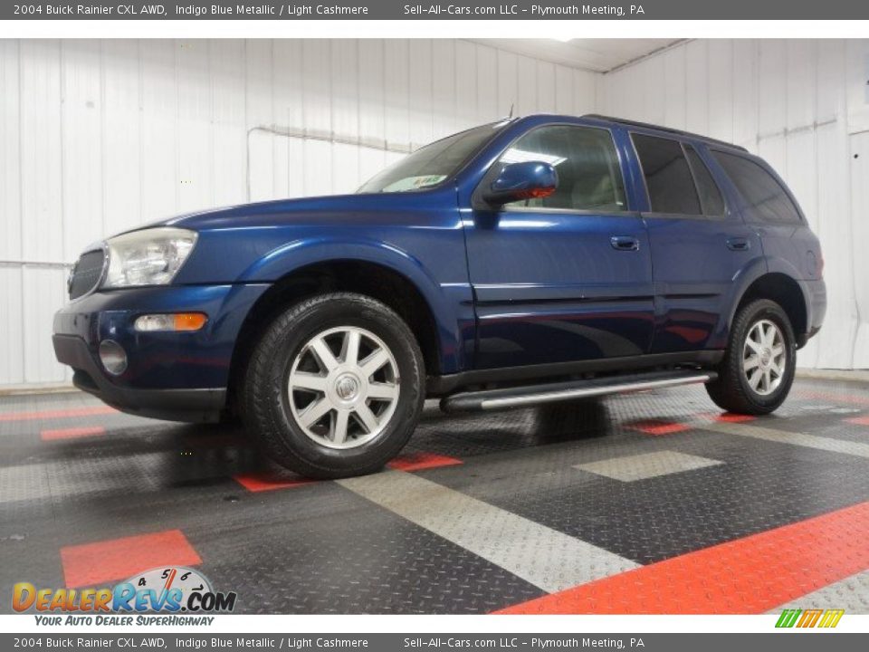 2004 Buick Rainier CXL AWD Indigo Blue Metallic / Light Cashmere Photo #2