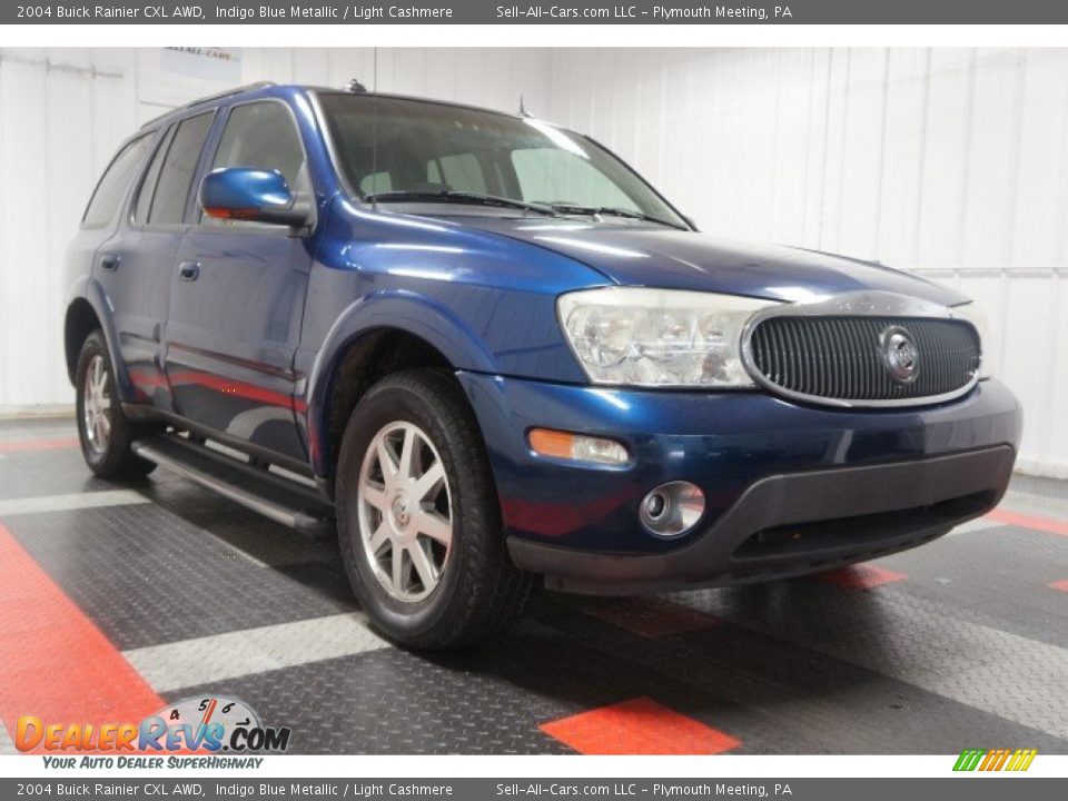 2004 Buick Rainier CXL AWD Indigo Blue Metallic / Light Cashmere Photo #5