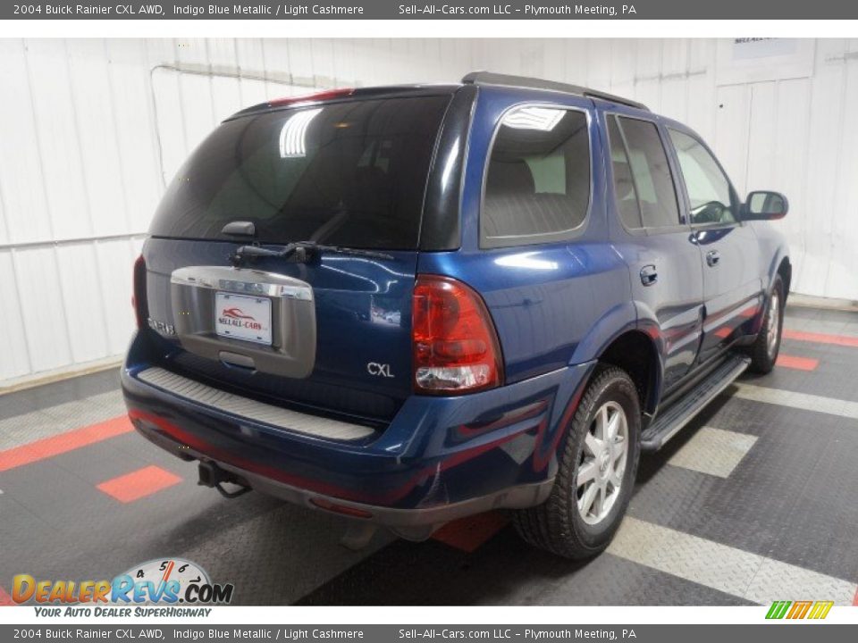 2004 Buick Rainier CXL AWD Indigo Blue Metallic / Light Cashmere Photo #8