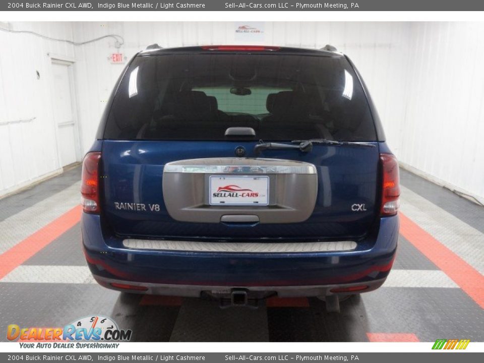 2004 Buick Rainier CXL AWD Indigo Blue Metallic / Light Cashmere Photo #9