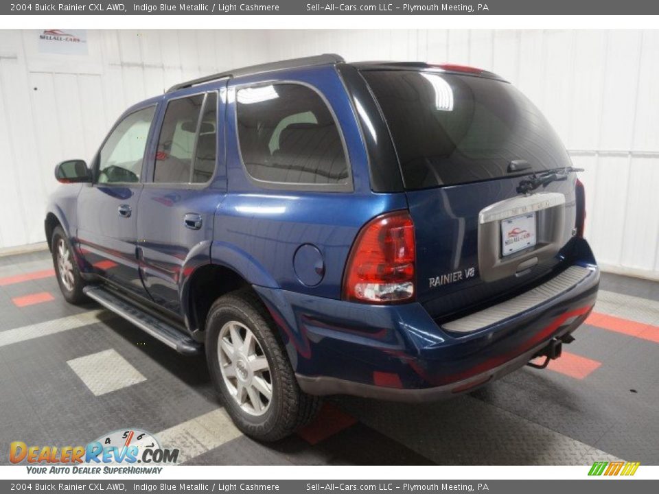 2004 Buick Rainier CXL AWD Indigo Blue Metallic / Light Cashmere Photo #10