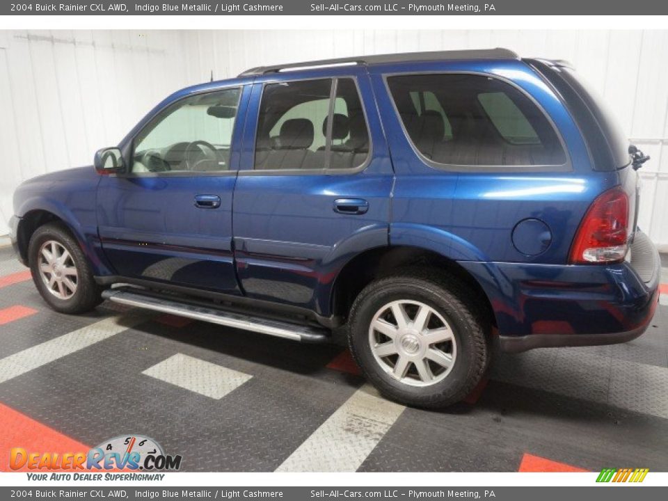 2004 Buick Rainier CXL AWD Indigo Blue Metallic / Light Cashmere Photo #11