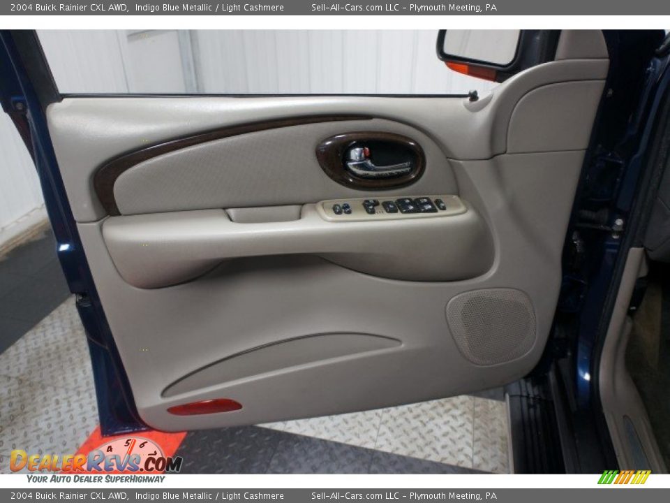 2004 Buick Rainier CXL AWD Indigo Blue Metallic / Light Cashmere Photo #12