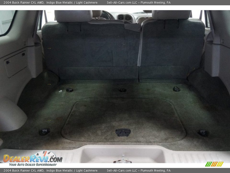 2004 Buick Rainier CXL AWD Indigo Blue Metallic / Light Cashmere Photo #18