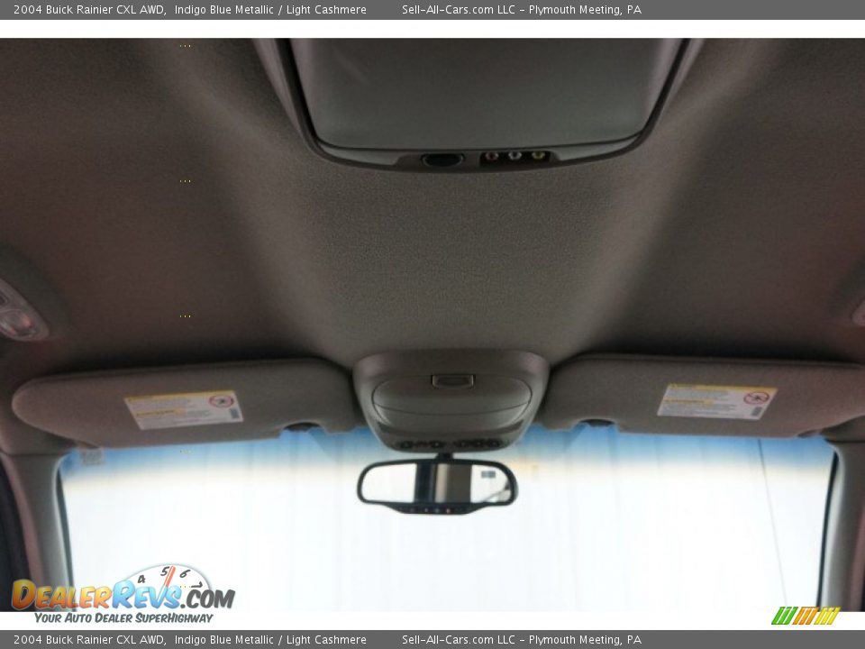 2004 Buick Rainier CXL AWD Indigo Blue Metallic / Light Cashmere Photo #20