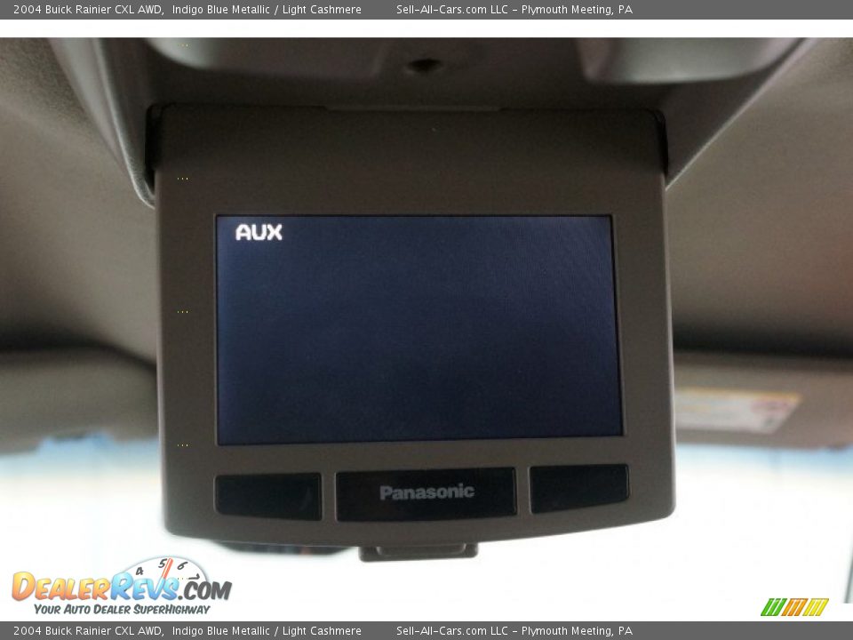 2004 Buick Rainier CXL AWD Indigo Blue Metallic / Light Cashmere Photo #23