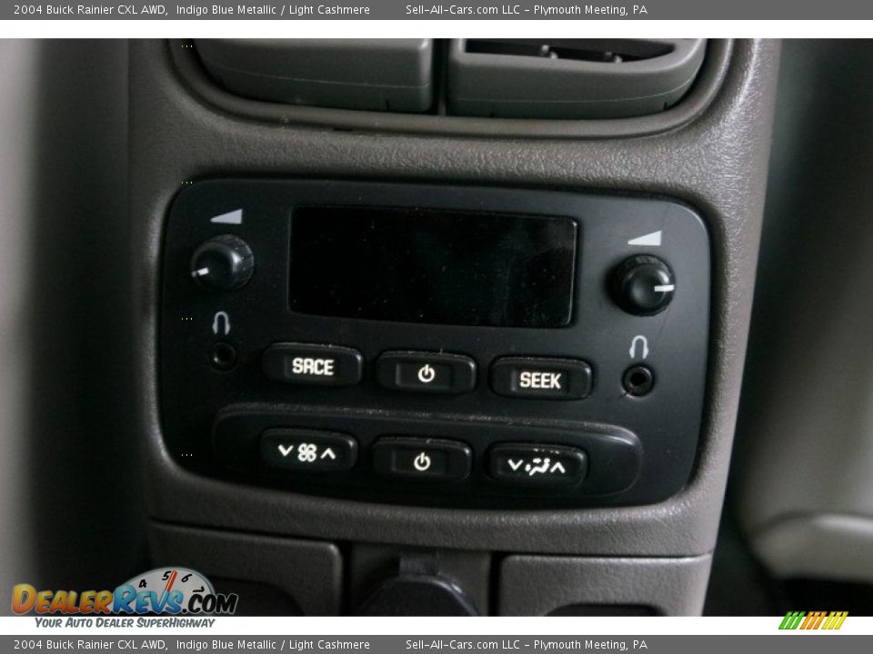 2004 Buick Rainier CXL AWD Indigo Blue Metallic / Light Cashmere Photo #25