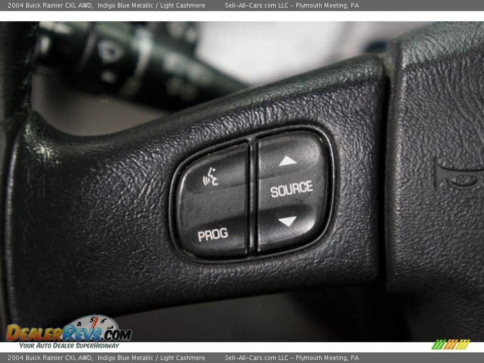 2004 Buick Rainier CXL AWD Indigo Blue Metallic / Light Cashmere Photo #27
