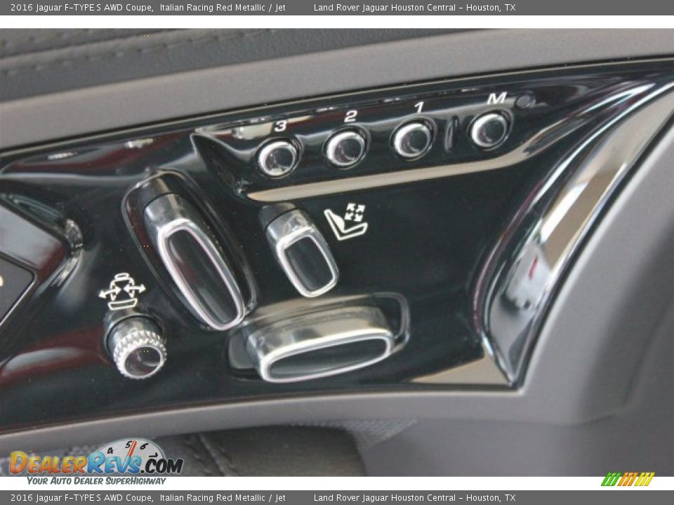 Controls of 2016 Jaguar F-TYPE S AWD Coupe Photo #12